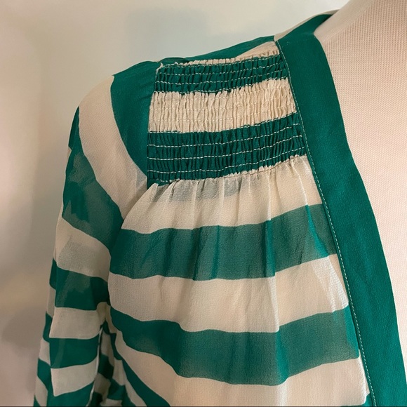 Joie Aceline Sheer Blouse - Picture 5 of 10